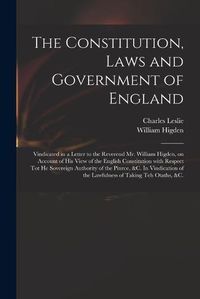 Cover image for The Constitution, Laws and Government of England