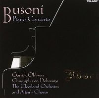 Cover image for Busoni: Piano Concerto