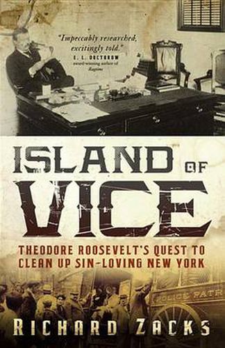 Cover image for Island of Vice: Theodore Roosevelt's Quest to Clean Up Sin-Loving New York