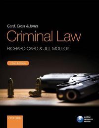 Cover image for Card, Cross & Jones Criminal Law