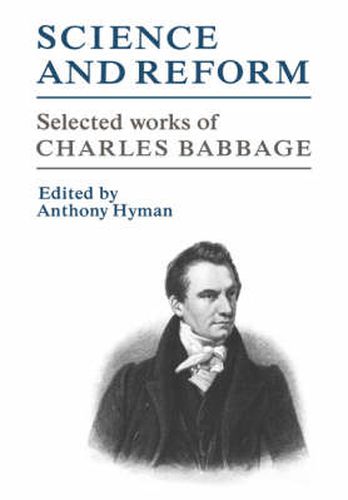 Cover image for Science and Reform: Selected Works of Charles Babbage