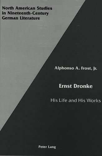 Cover image for Ernst Dronke: His Life and His Works