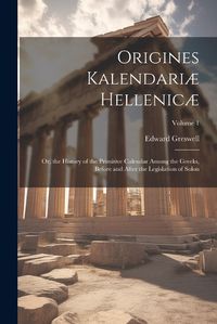 Cover image for Origines Kalendariae Hellenicae