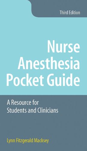 Cover image for Nurse Anesthesia Pocket Guide