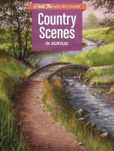 Cover image for Country Scenes in Acrylic