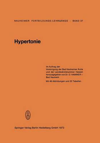 Cover image for Hypertonie
