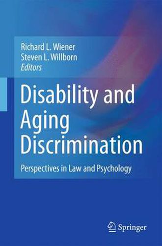 Cover image for Disability and Aging Discrimination: Perspectives in Law and Psychology