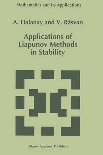 Cover image for Applications of Liapunov Methods in Stability