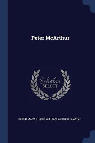 Peter McArthur