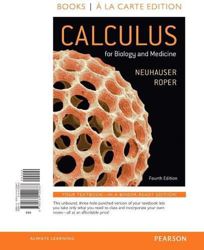 Cover image for Calculus for Biology and Medicine