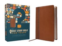 Cover image for NIV, Quest Study Bible for Teens, Leathersoft, Brown, Comfort Print