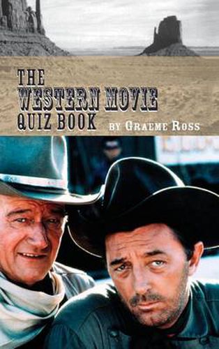 Cover image for The Western Movie Quiz Book (hardback)