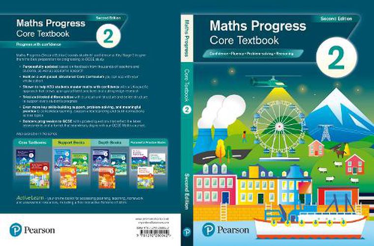 Cover image for Maths Progress Second Edition Core Textbook 2: Second Edition