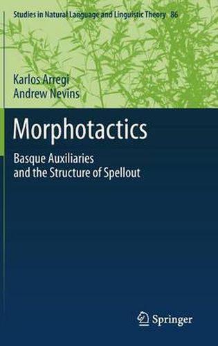 Cover image for Morphotactics: Basque Auxiliaries and the Structure of Spellout