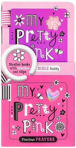 Cover image for Shiny Vinyl Stroller Books Set - Pink