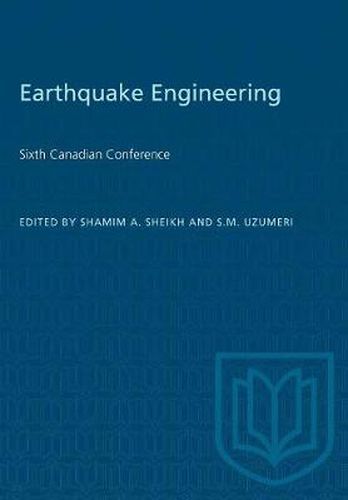 Cover image for Earthquake Engineering: Sixth Canadian Conference
