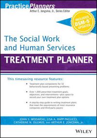 Cover image for The Social Work and Human Services Treatment Planner, with DSM 5 Updates