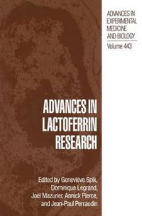 Cover image for Advances in Lactoferrin Research