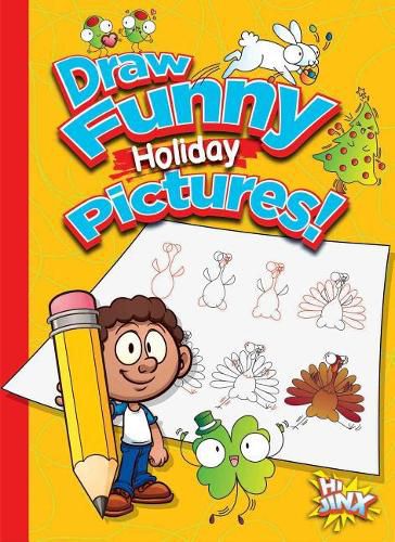 Cover image for Draw Funny Holiday Pictures!