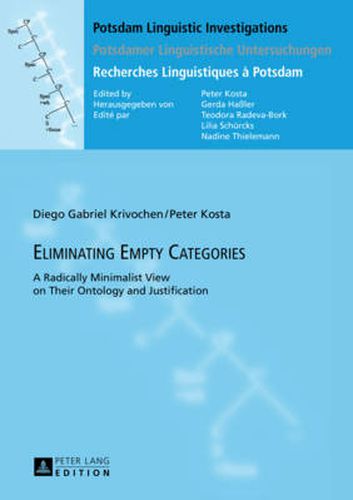 Cover image for Eliminating Empty Categories: A Radically Minimalist View on Their Ontology and Justification