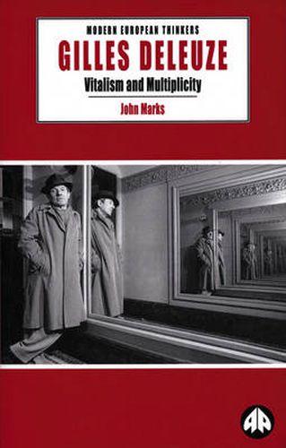 Cover image for Gilles Deleuze: Vitalism and Multiplicity