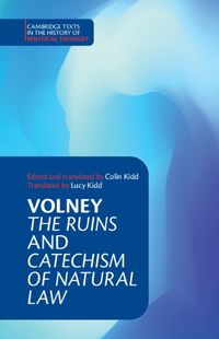 Cover image for Volney: 'The Ruins' and 'Catechism of Natural Law'