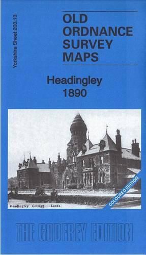 Cover image for Headingley 1890: Yorkshire Sheet 203.13a: Coloured Edition