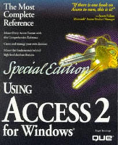 Cover image for Using Access 2.0 for Windows Special Edition
