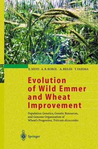 Cover image for Evolution of Wild Emmer and Wheat Improvement: Population Genetics, Genetic Resources, and Genome Organization of Wheat's Progenitor, Triticum dicoccoides