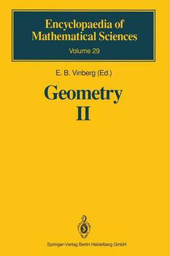 Cover image for Geometry II: Spaces of Constant Curvature