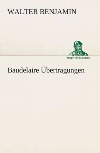 Cover image for Baudelaire UEbertragungen