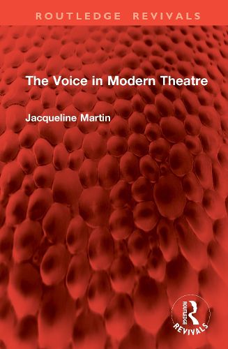 Cover image for The Voice in Modern Theatre