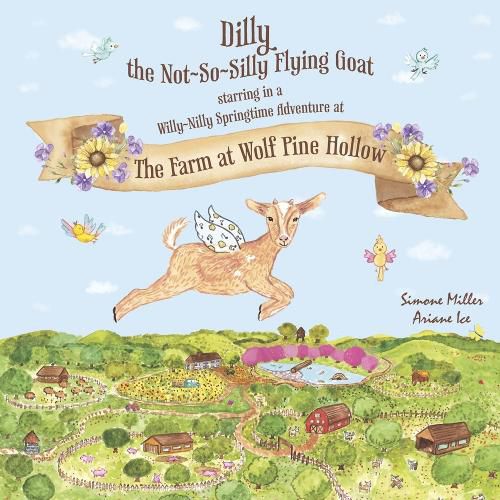 Cover image for Dilly the Not~So~Silly Flying Goat