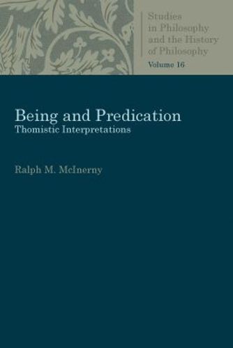 Cover image for Being and Predication: Essays in Phenomenology