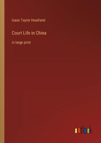 Cover image for Court Life in China