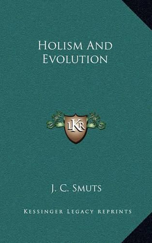 Cover image for Holism and Evolution