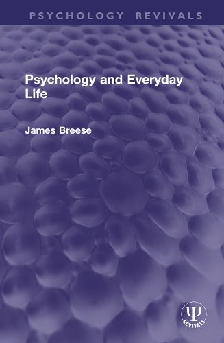 Cover image for Psychology and Everyday Life