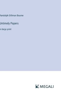 Cover image for Untimely Papers