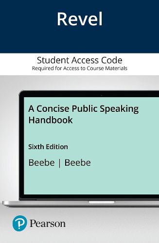 Cover image for Concise Public Speaking Handbook, A -- Revel Access Code
