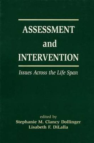 Cover image for Assessment and Intervention Issues Across the Life Span