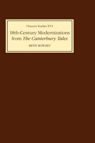 Cover image for Eighteenth-Century Modernizations from the Canterbury Tales