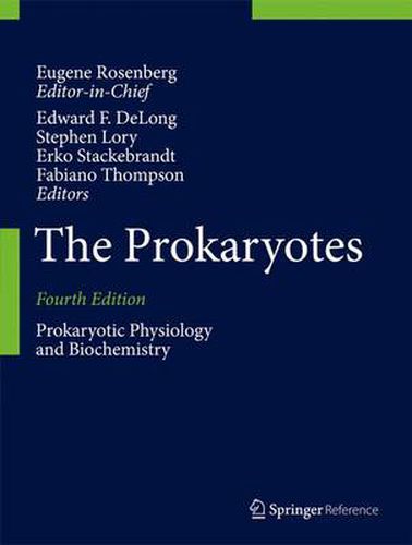 Cover image for The Prokaryotes: Prokaryotic Physiology and Biochemistry