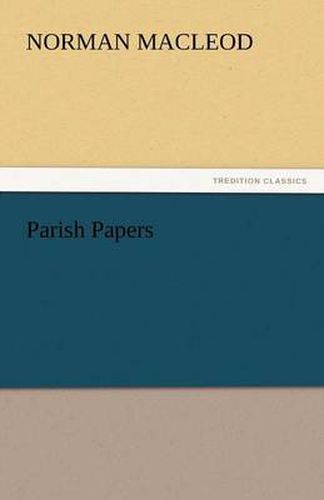 Cover image for Parish Papers