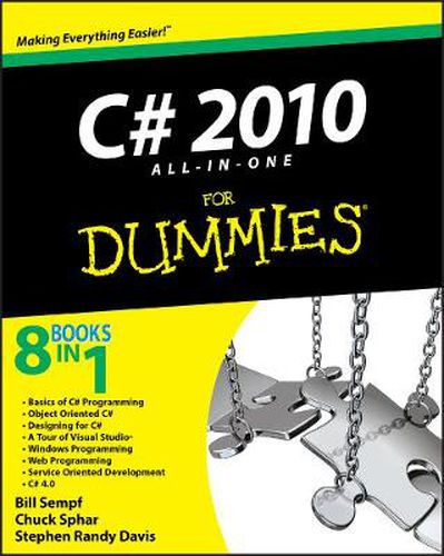 Cover image for C# 2010 All-in-One For Dummies