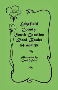 Cover image for Edgefield County, South Carolina: Deed Books 34 and 35