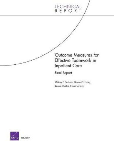 Cover image for Outcome Measures for Effective Teamwork in Inpatient Care