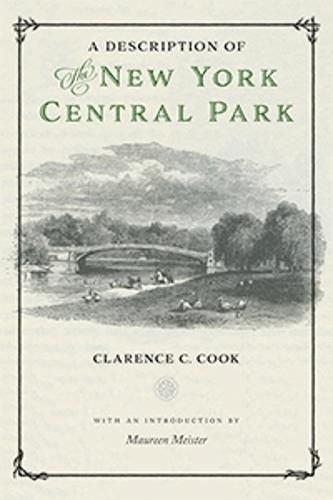 Cover image for A Description of the New York Central Park