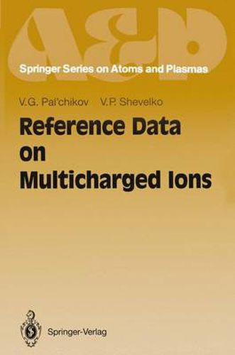 Cover image for Reference Data on Multicharged Ions