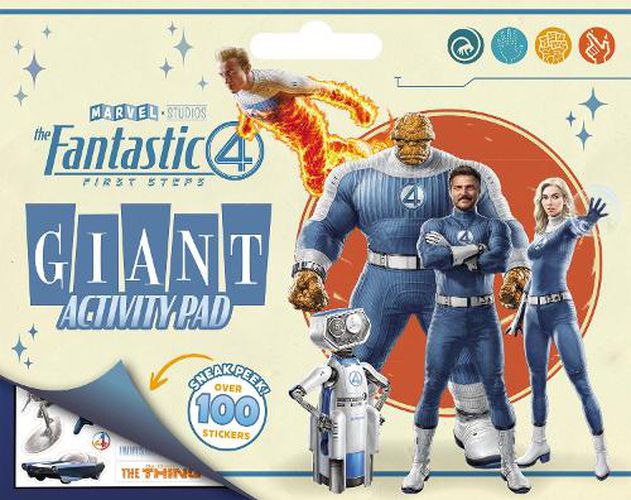 Cover image for Fantastic Four: Giant Activity Pad (Marvel)