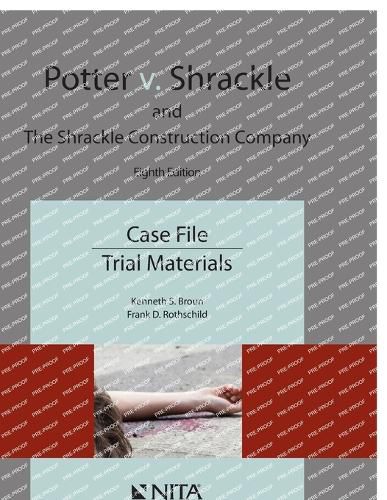 Potter v. Shrackle and The Shrackle Construction Company